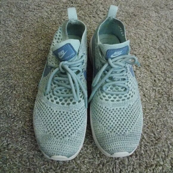 Women’s Nike Air Max Thea Ultra Flyknit - Armory Blue Size 7.5 - Picture 2 of 9